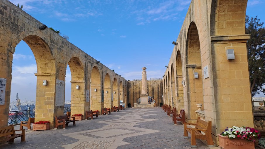 Valeta, Malta, Lower Barraka Garden